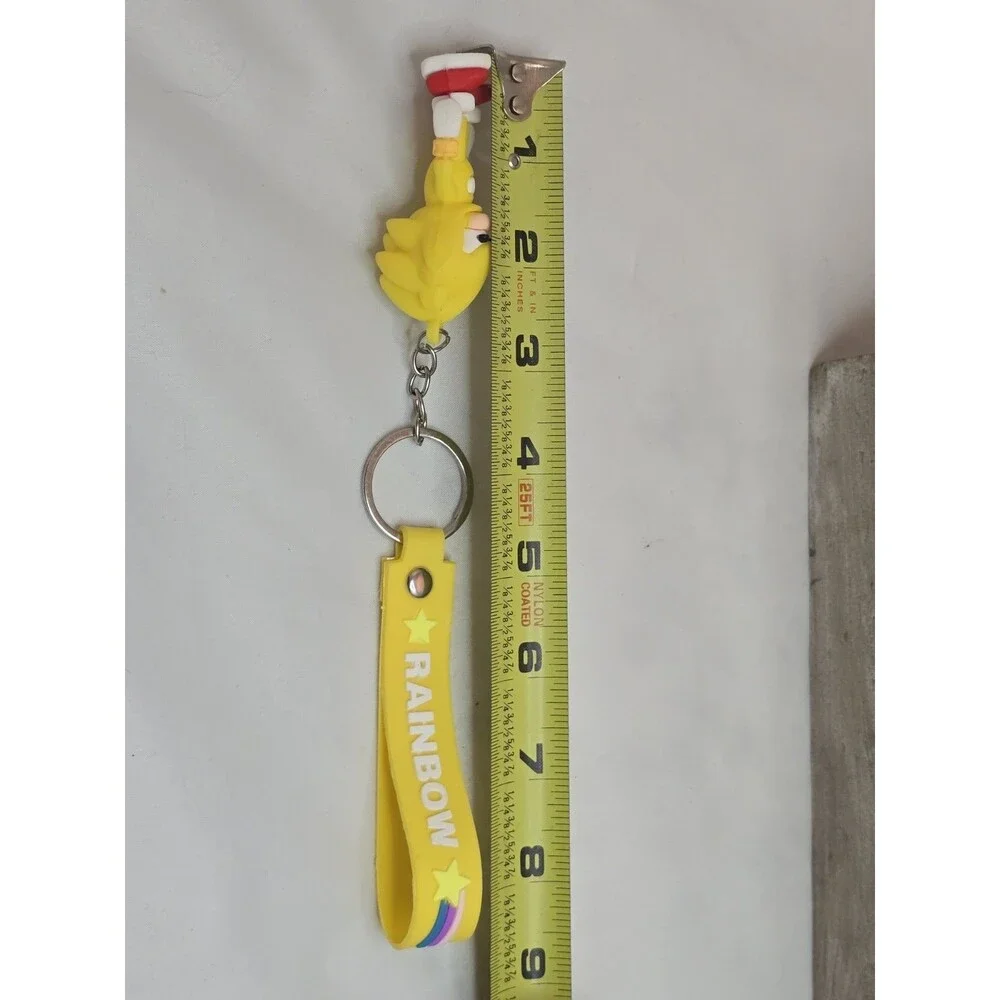 Novelty Sonic Keyring Stocking Filler Based Gift Pendant Bag Charm Hedgehog